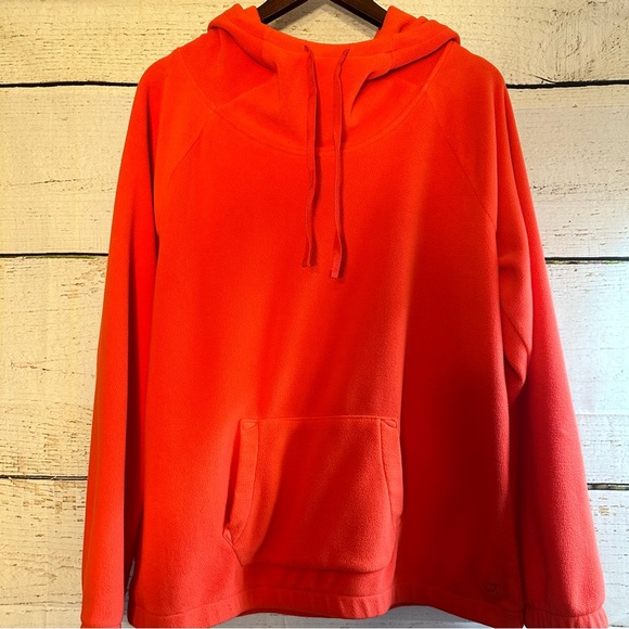 GAP ORANGE XL FLEECE HOODIE - Picture 1 of 10